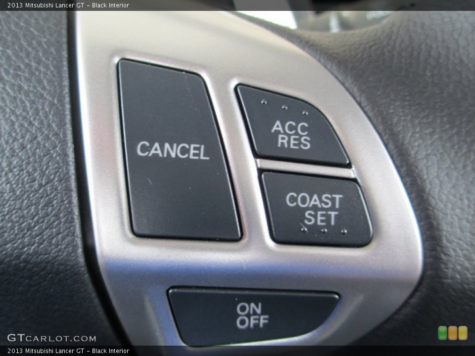 Black Interior Controls for the 2013 Mitsubishi Lancer GT #82832641