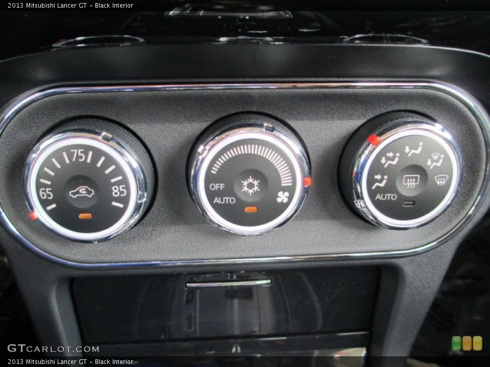 Black Interior Controls for the 2013 Mitsubishi Lancer GT #82832782