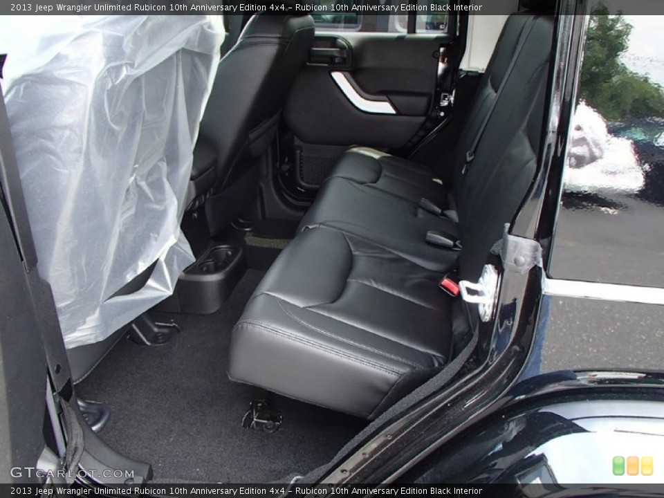 Rubicon 10th Anniversary Edition Black 2013 Jeep Wrangler Unlimited Interiors
