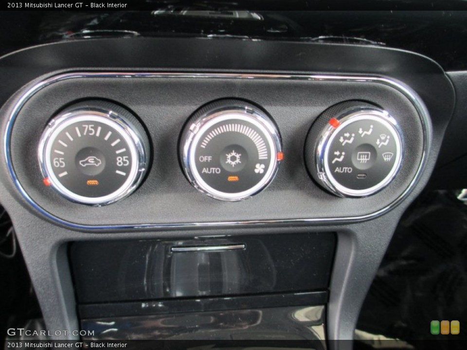 Black Interior Controls for the 2013 Mitsubishi Lancer GT #82833043