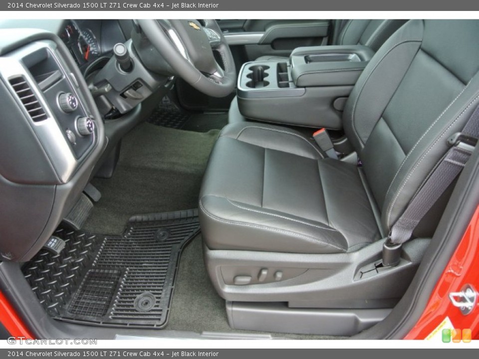 Jet Black Interior Photo for the 2014 Chevrolet Silverado 1500 LT Z71 Crew Cab 4x4 #82836022