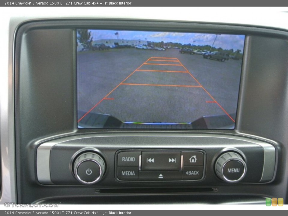 Jet Black Interior Controls for the 2014 Chevrolet Silverado 1500 LT Z71 Crew Cab 4x4 #82836141