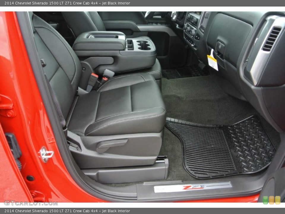 Jet Black Interior Photo for the 2014 Chevrolet Silverado 1500 LT Z71 Crew Cab 4x4 #82836265