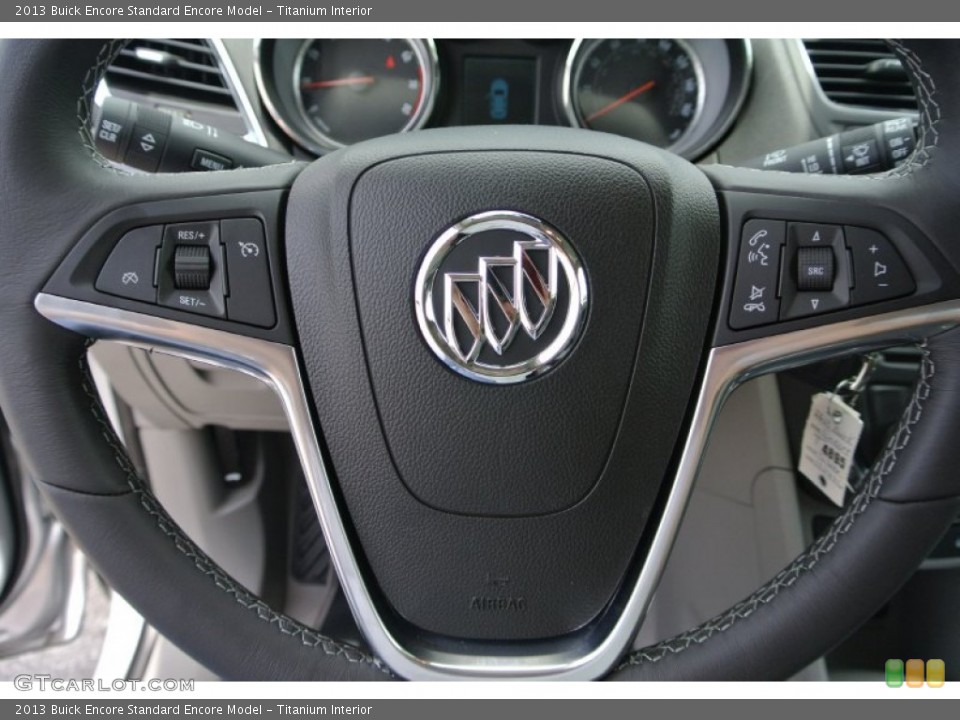 Titanium Interior Controls for the 2013 Buick Encore  #82836669