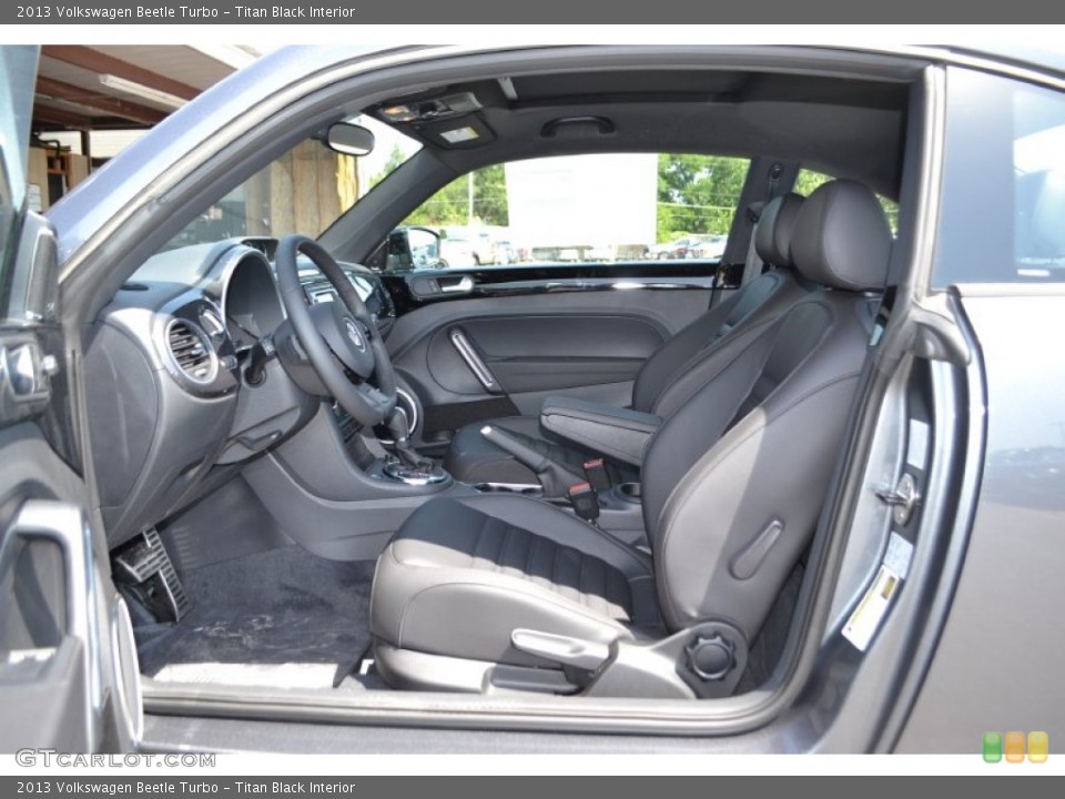 Titan Black Interior Photo for the 2013 Volkswagen Beetle Turbo #82839874