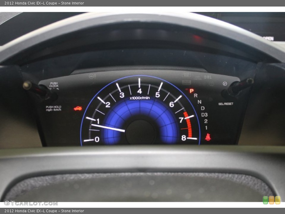 Stone Interior Gauges for the 2012 Honda Civic EX-L Coupe #82850143