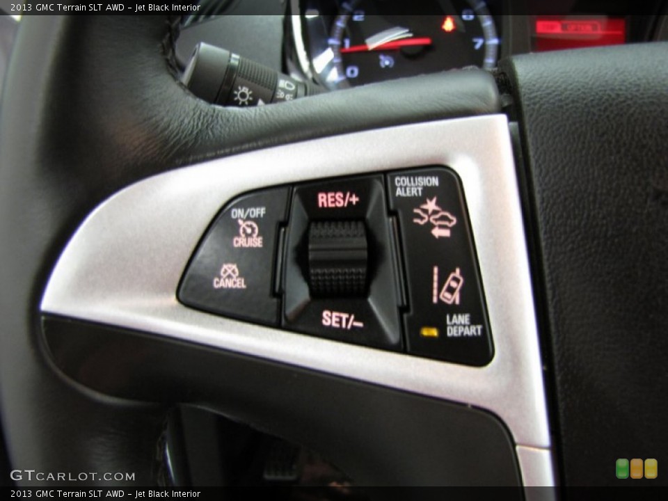 Jet Black Interior Controls for the 2013 GMC Terrain SLT AWD #82852375