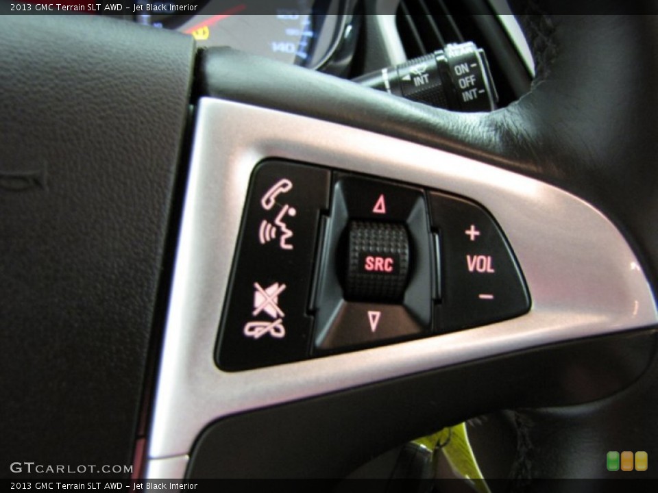 Jet Black Interior Controls for the 2013 GMC Terrain SLT AWD #82852396