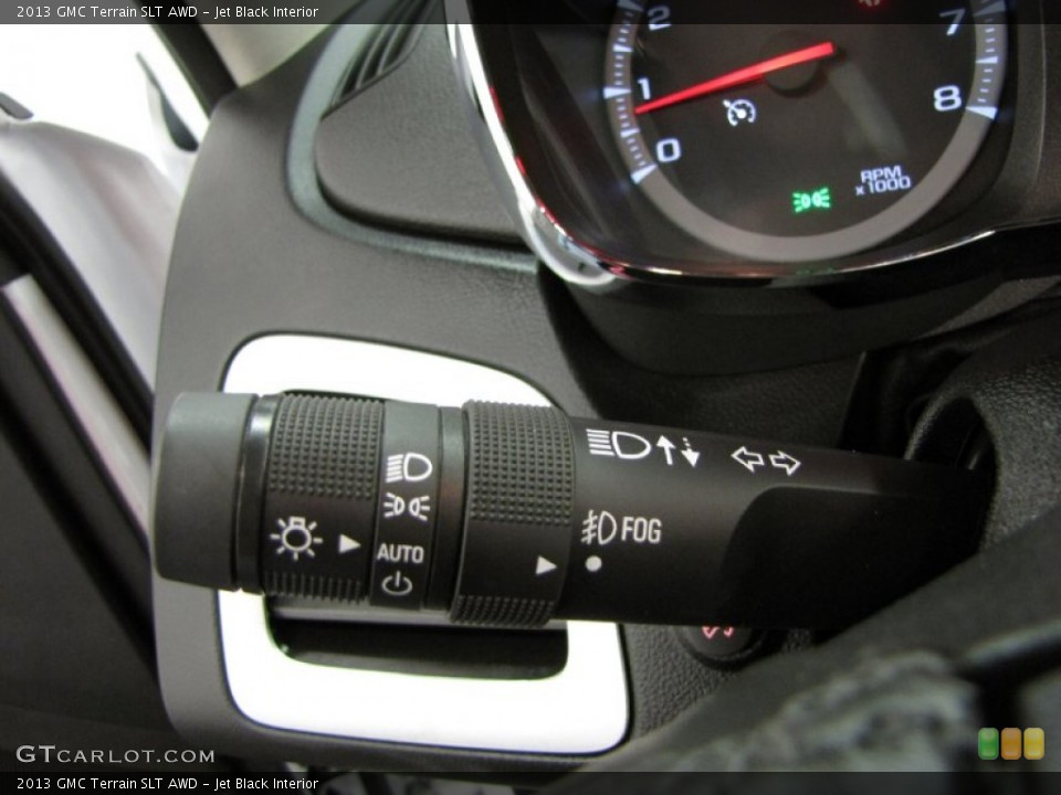 Jet Black Interior Controls for the 2013 GMC Terrain SLT AWD #82852418