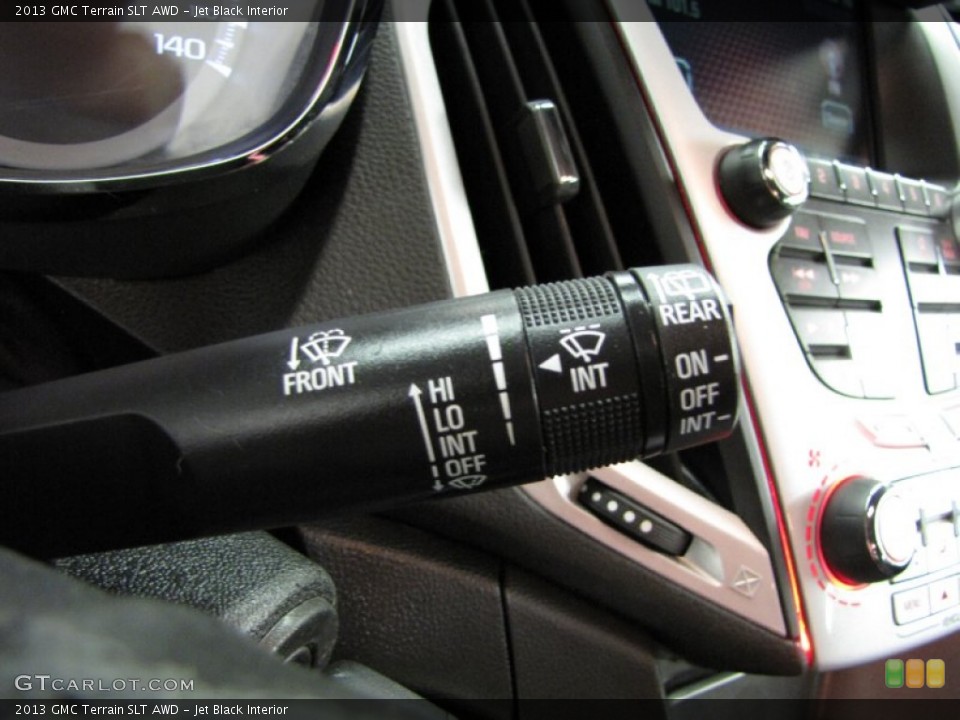 Jet Black Interior Controls for the 2013 GMC Terrain SLT AWD #82852441
