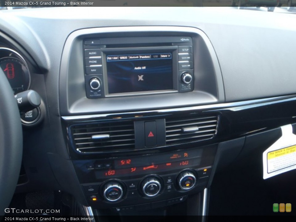 Black Interior Controls for the 2014 Mazda CX-5 Grand Touring #82852631