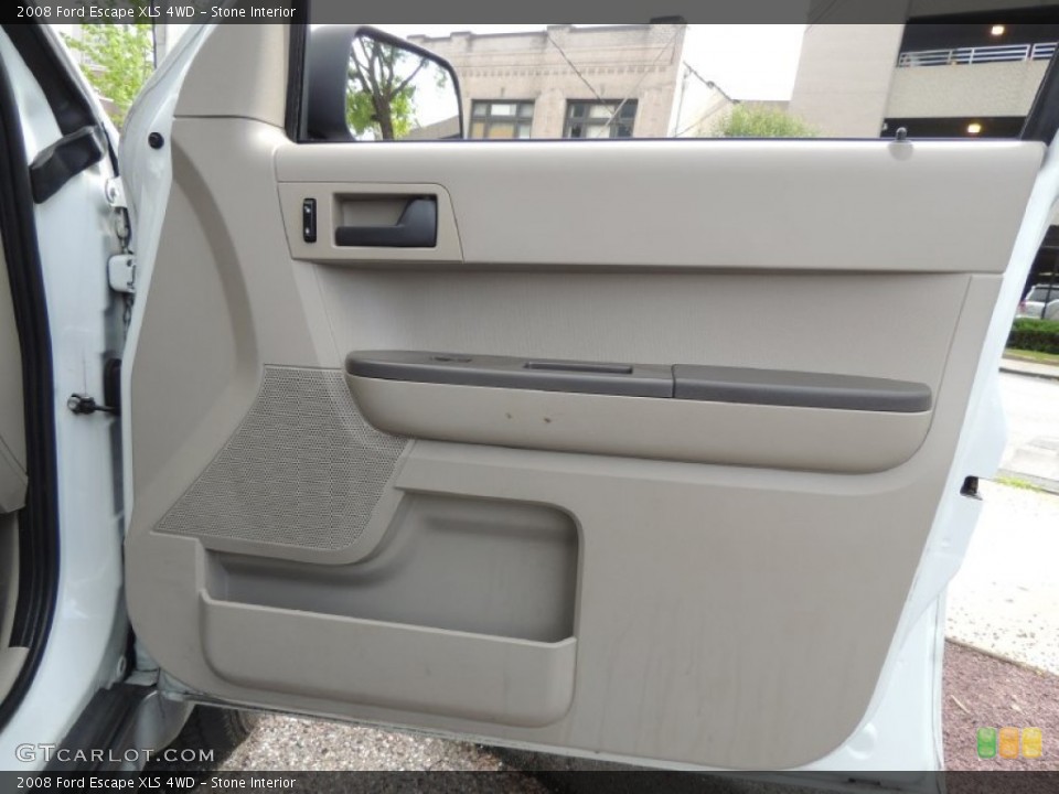 Stone Interior Door Panel for the 2008 Ford Escape XLS 4WD #82853186
