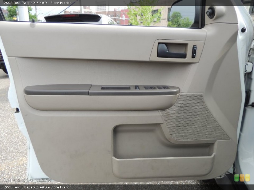 Stone Interior Door Panel for the 2008 Ford Escape XLS 4WD #82853240