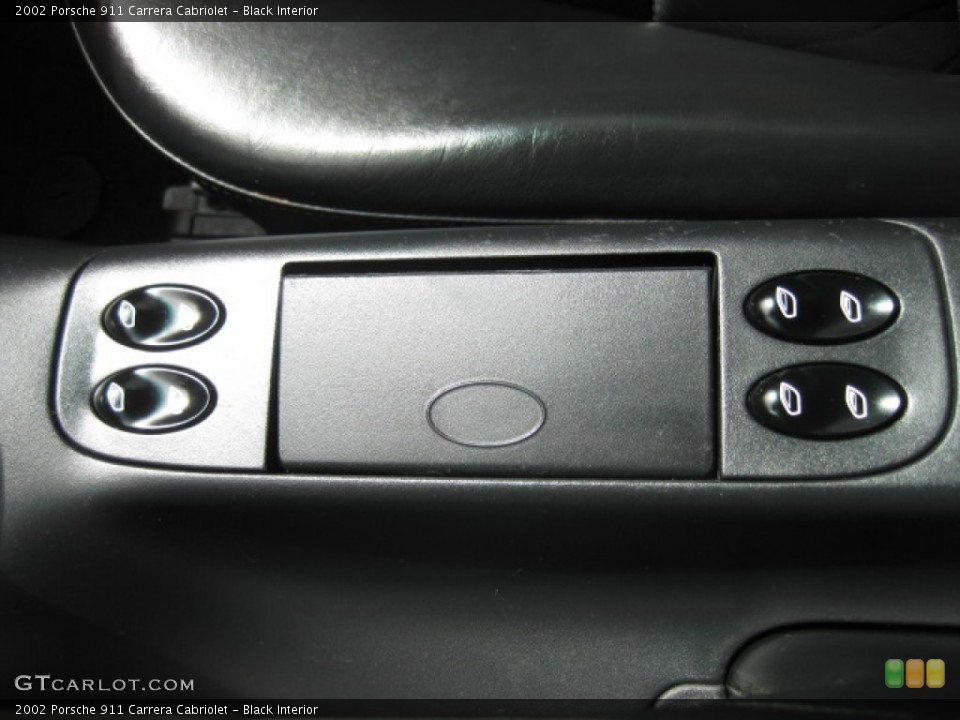 Black Interior Controls for the 2002 Porsche 911 Carrera Cabriolet #82855142