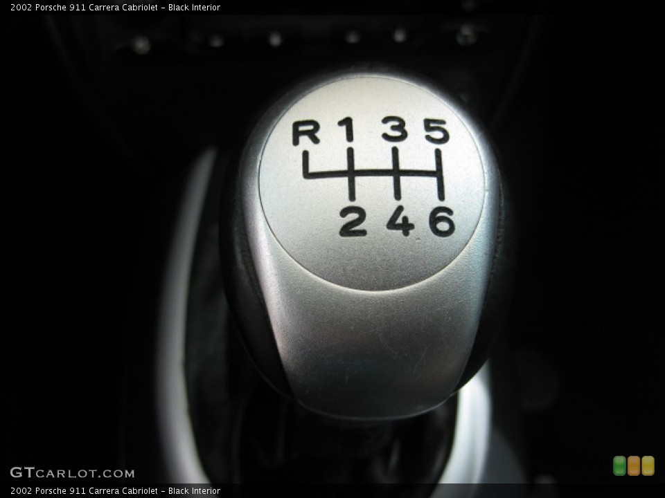 Black Interior Transmission for the 2002 Porsche 911 Carrera Cabriolet #82855163