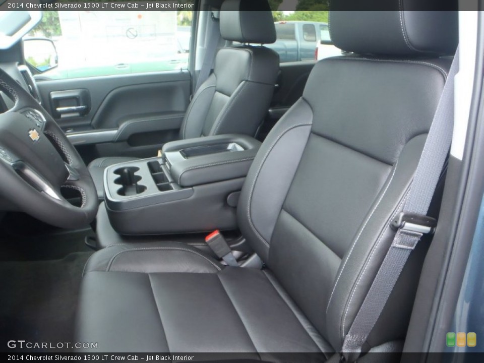 Jet Black Interior Front Seat for the 2014 Chevrolet Silverado 1500 LT Crew Cab #82855334