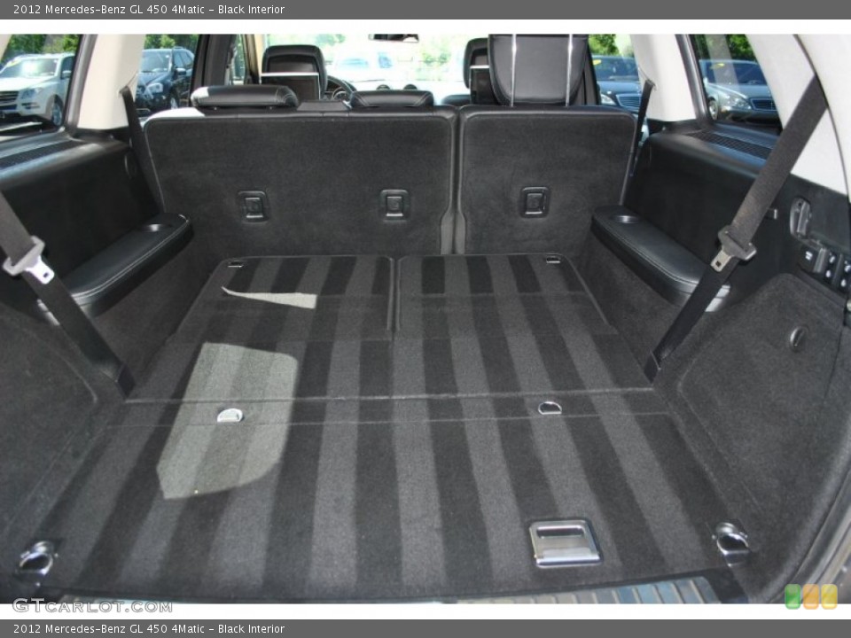 Black Interior Trunk For The 2012 Mercedes Benz Gl 450