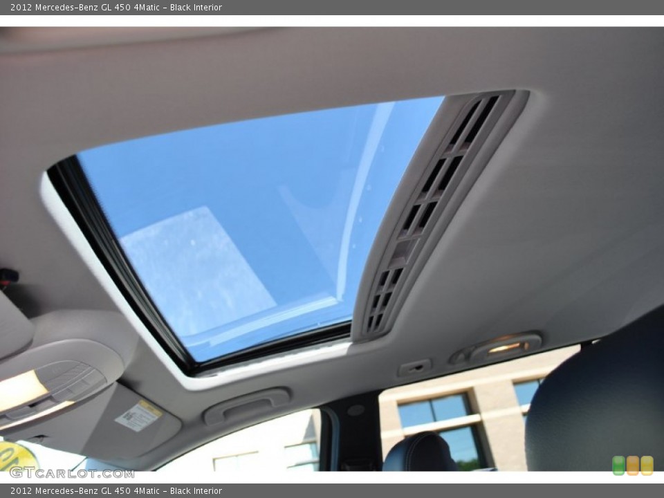 Black Interior Sunroof for the 2012 Mercedes-Benz GL 450 4Matic #82858352