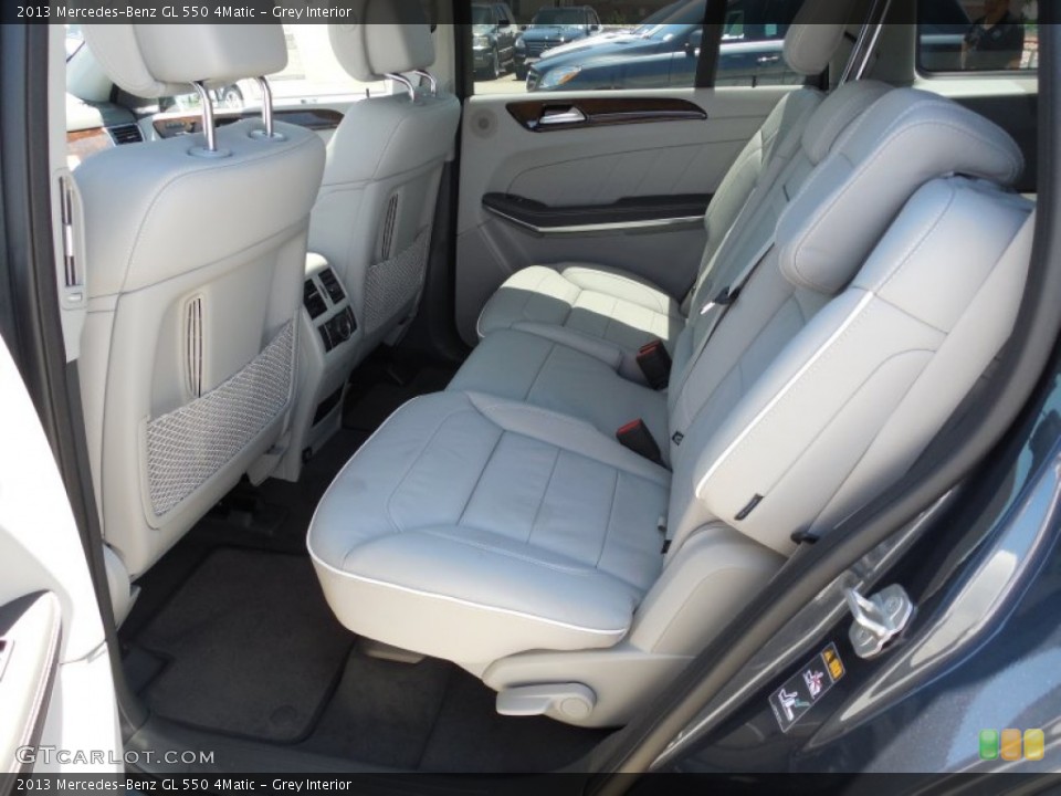 Grey Interior Rear Seat for the 2013 Mercedes-Benz GL 550 4Matic #82858489