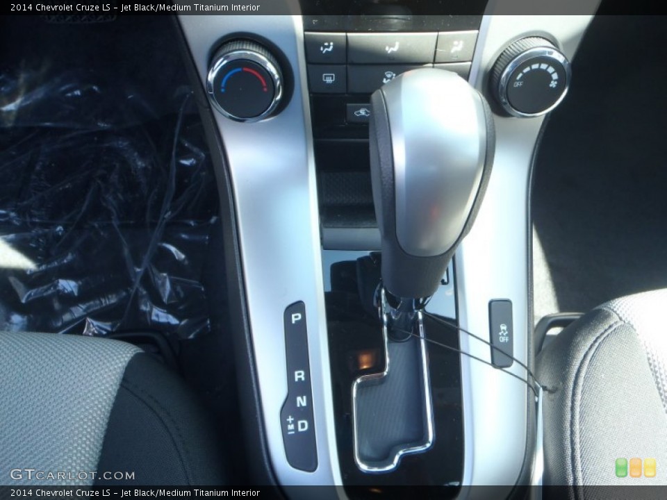 Jet Black/Medium Titanium Interior Transmission for the 2014 Chevrolet Cruze LS #82860274