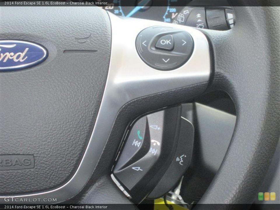Charcoal Black Interior Controls for the 2014 Ford Escape SE 1.6L EcoBoost #82860952