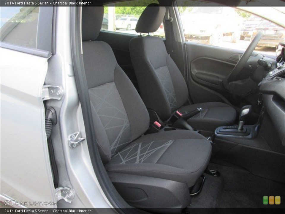 Charcoal Black Interior Front Seat for the 2014 Ford Fiesta S Sedan #82861809