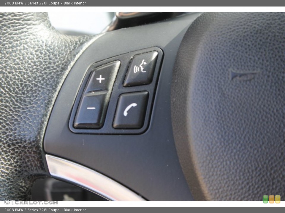 Black Interior Controls for the 2008 BMW 3 Series 328i Coupe #82861814