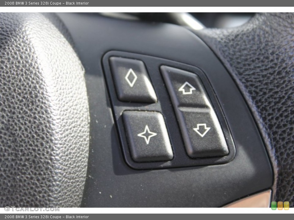 Black Interior Controls for the 2008 BMW 3 Series 328i Coupe #82861838
