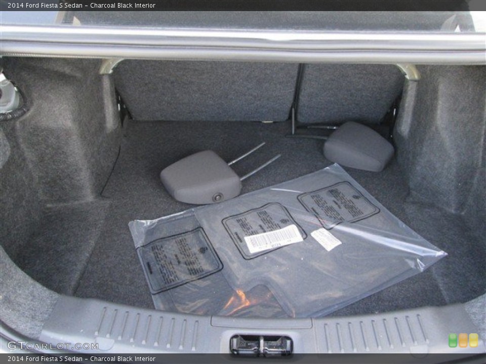 Charcoal Black Interior Trunk for the 2014 Ford Fiesta S Sedan #82861849