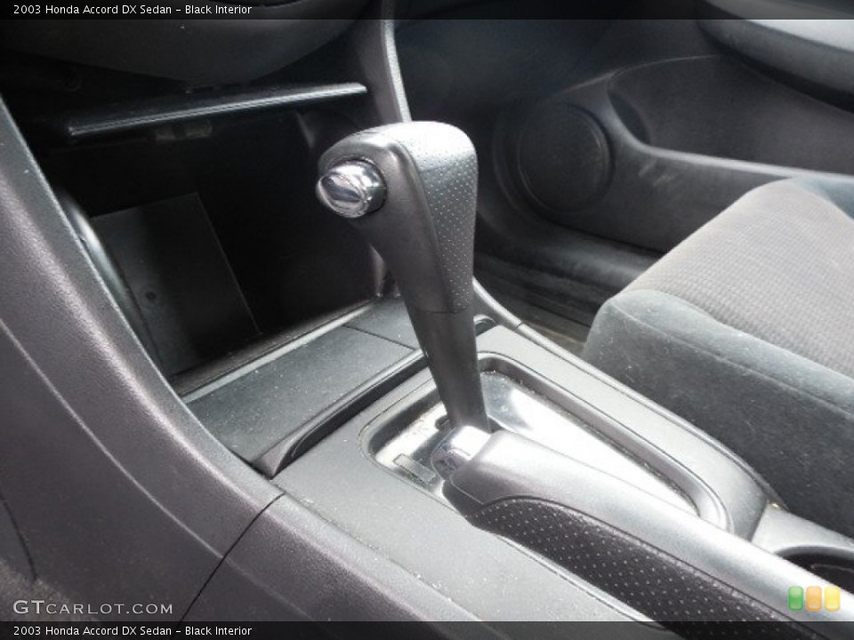 Black Interior Transmission for the 2003 Honda Accord DX Sedan #82864865