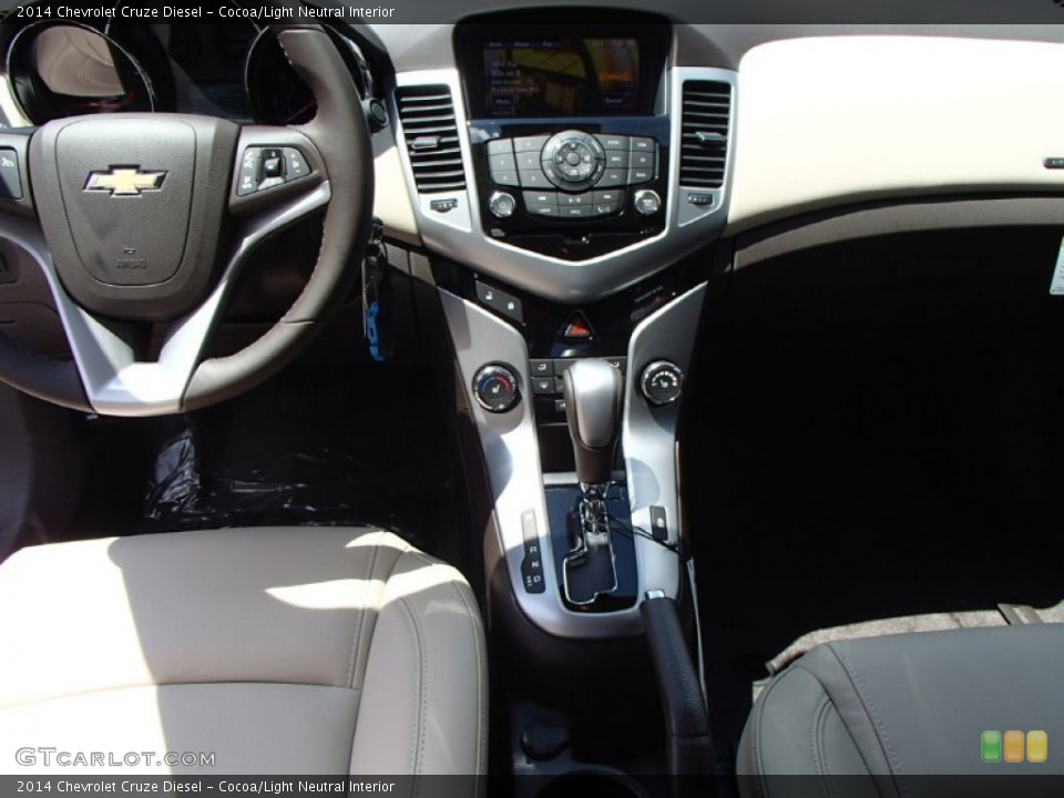 Cocoa/Light Neutral Interior Dashboard for the 2014 Chevrolet Cruze Diesel #82865868