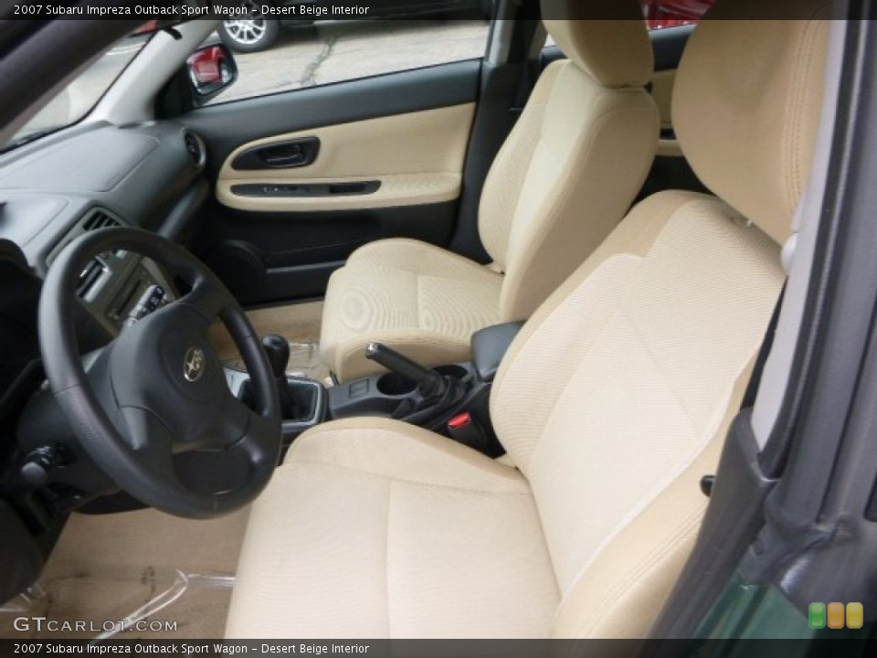 Desert Beige Interior Photo for the 2007 Subaru Impreza Outback Sport Wagon #82866880
