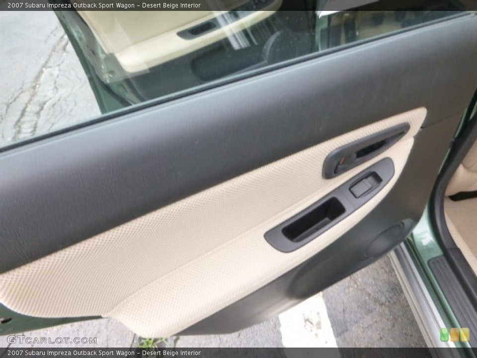 Desert Beige Interior Door Panel for the 2007 Subaru Impreza Outback Sport Wagon #82866956