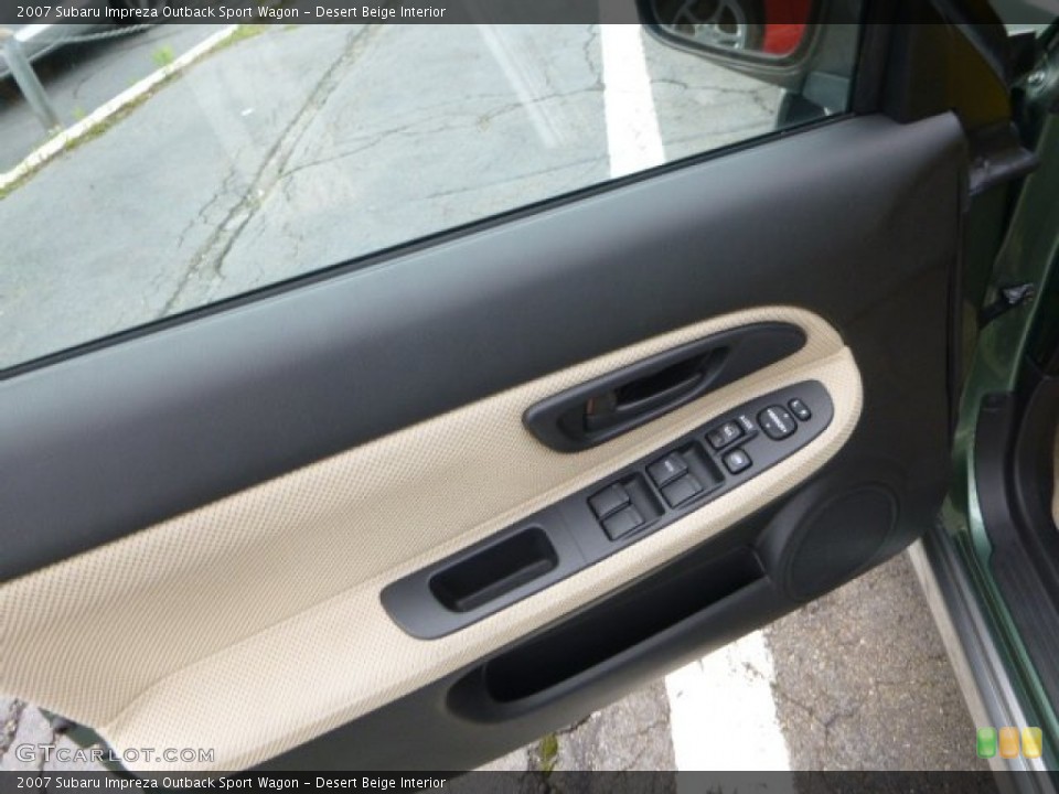 Desert Beige Interior Door Panel for the 2007 Subaru Impreza Outback Sport Wagon #82866980