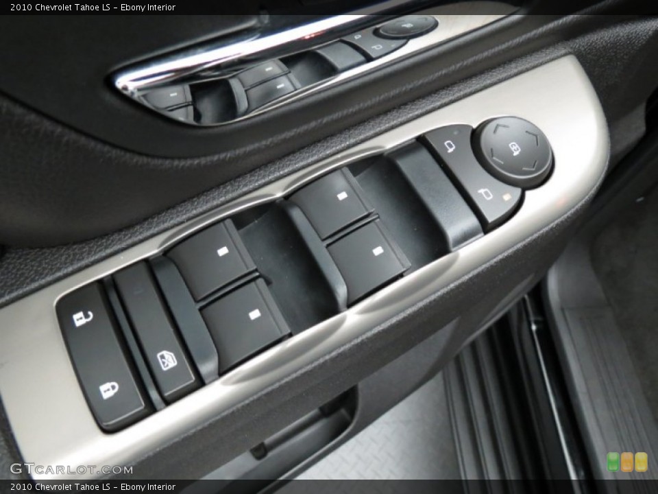 Ebony Interior Controls for the 2010 Chevrolet Tahoe LS #82874142