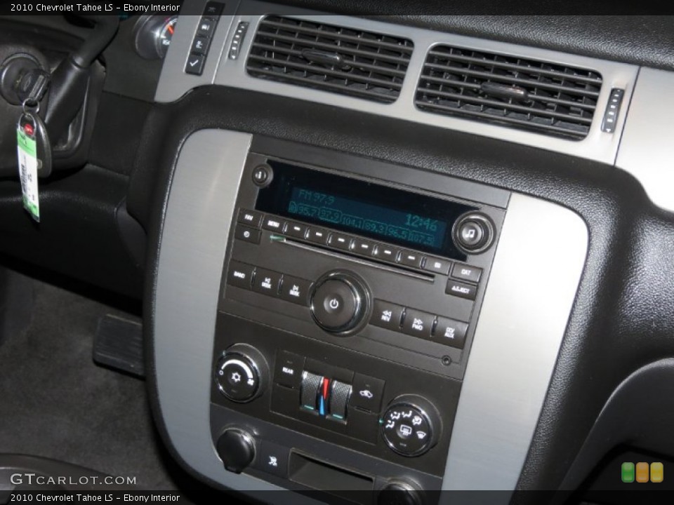 Ebony Interior Controls for the 2010 Chevrolet Tahoe LS #82874276