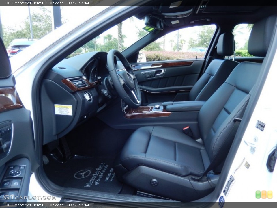 Black Interior Photo for the 2013 Mercedes-Benz E 350 Sedan #82874732
