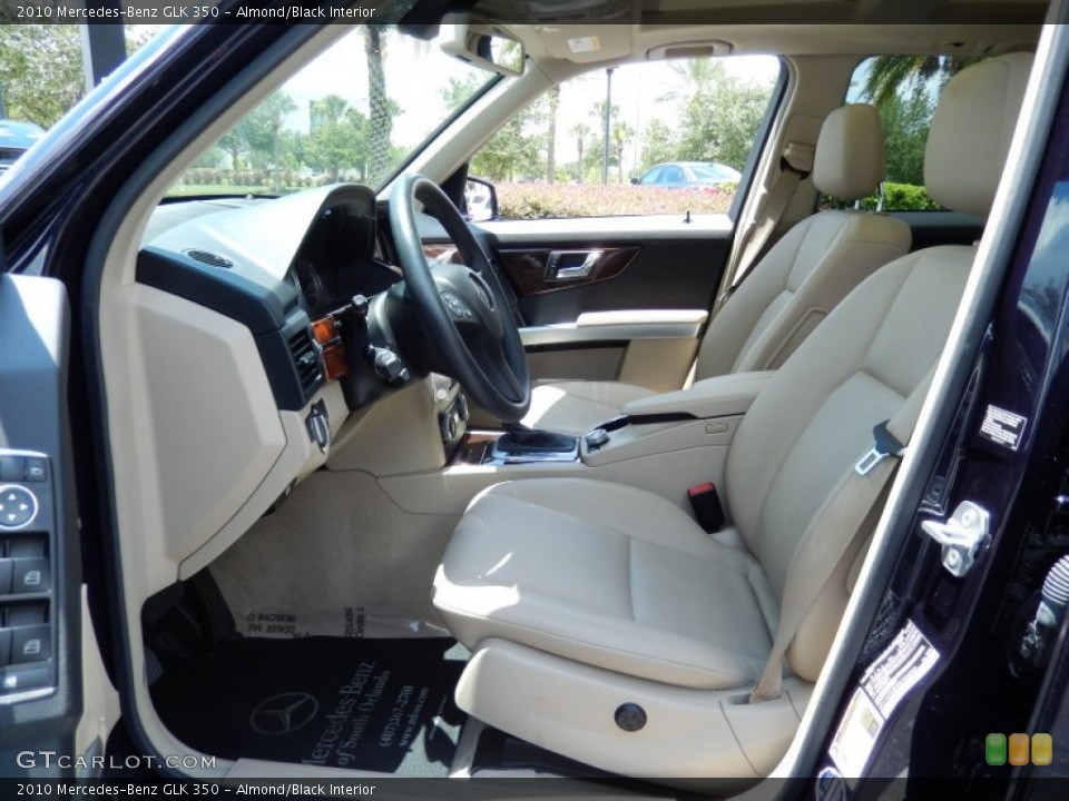 Almond/Black Interior Photo for the 2010 Mercedes-Benz GLK 350 #82877689