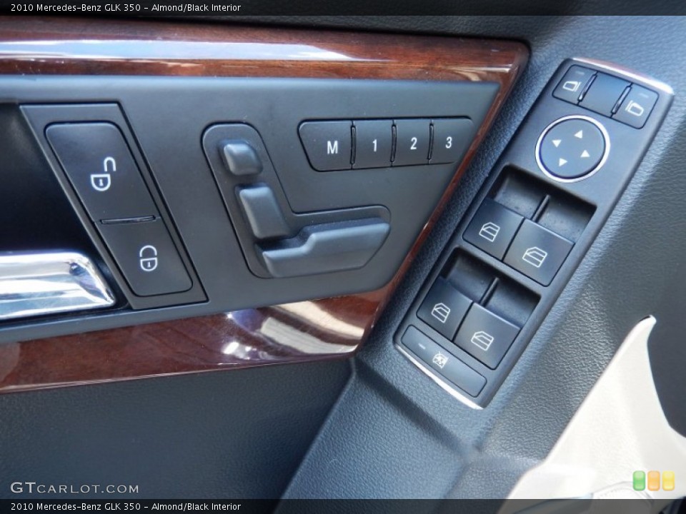 Almond/Black Interior Controls for the 2010 Mercedes-Benz GLK 350 #82877737