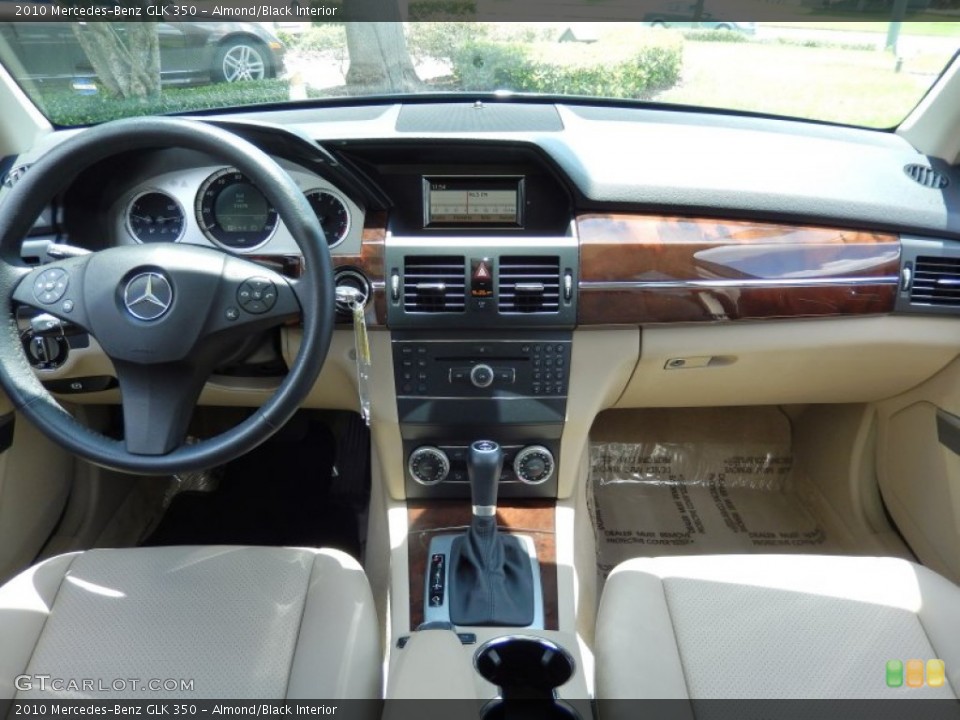 Almond/Black Interior Dashboard for the 2010 Mercedes-Benz GLK 350 #82877856