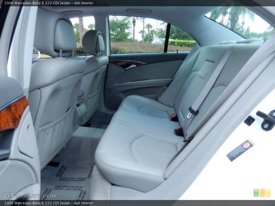 Ash Interior Rear Seat for the 2006 Mercedes-Benz E 320 CDI Sedan #82880790