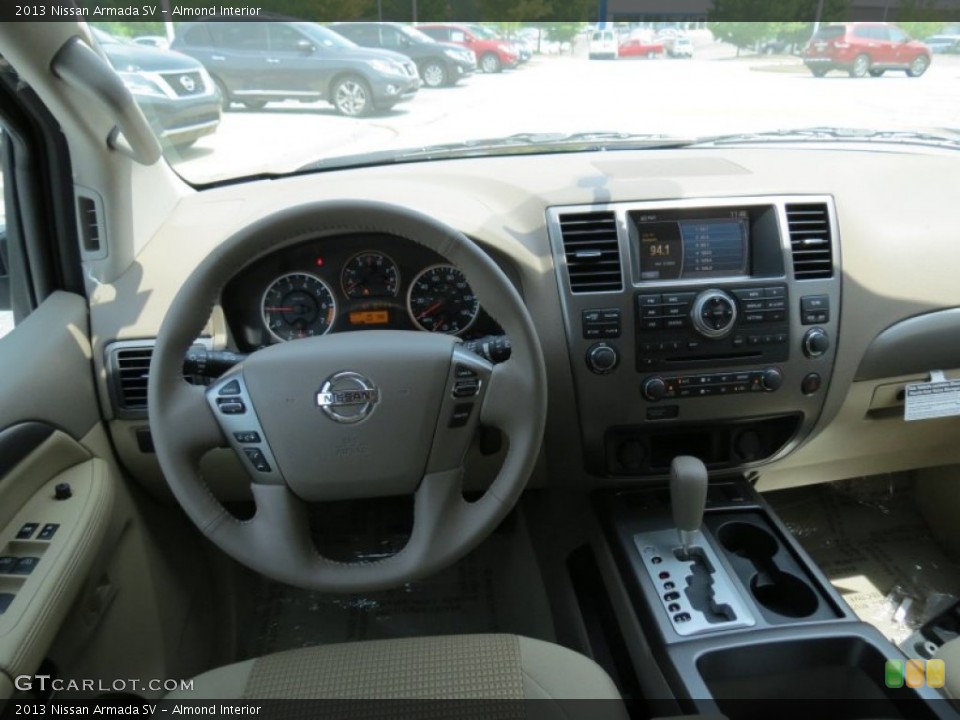 Almond Interior Dashboard for the 2013 Nissan Armada SV #82882934