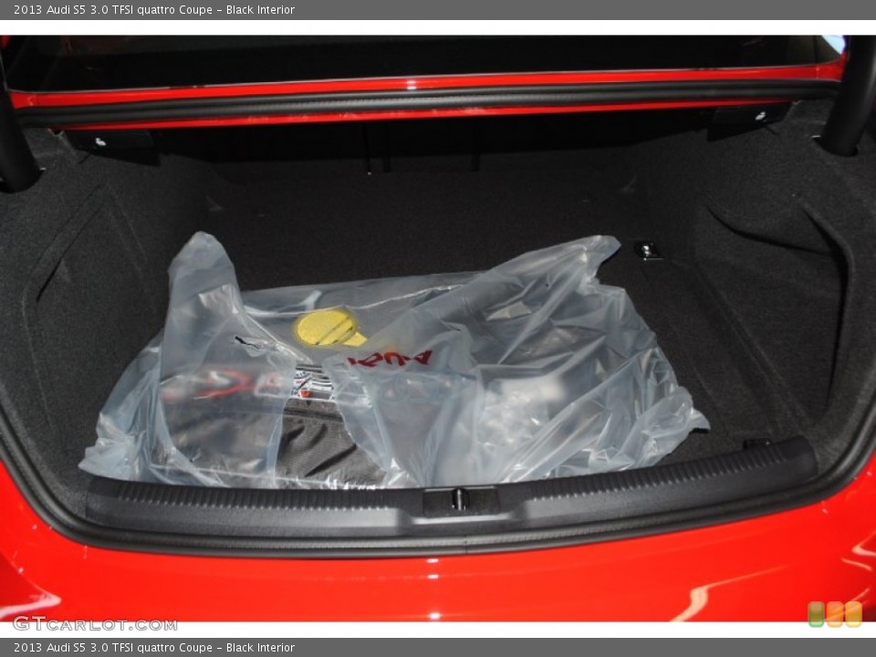 Black Interior Trunk for the 2013 Audi S5 3.0 TFSI quattro Coupe #82882987