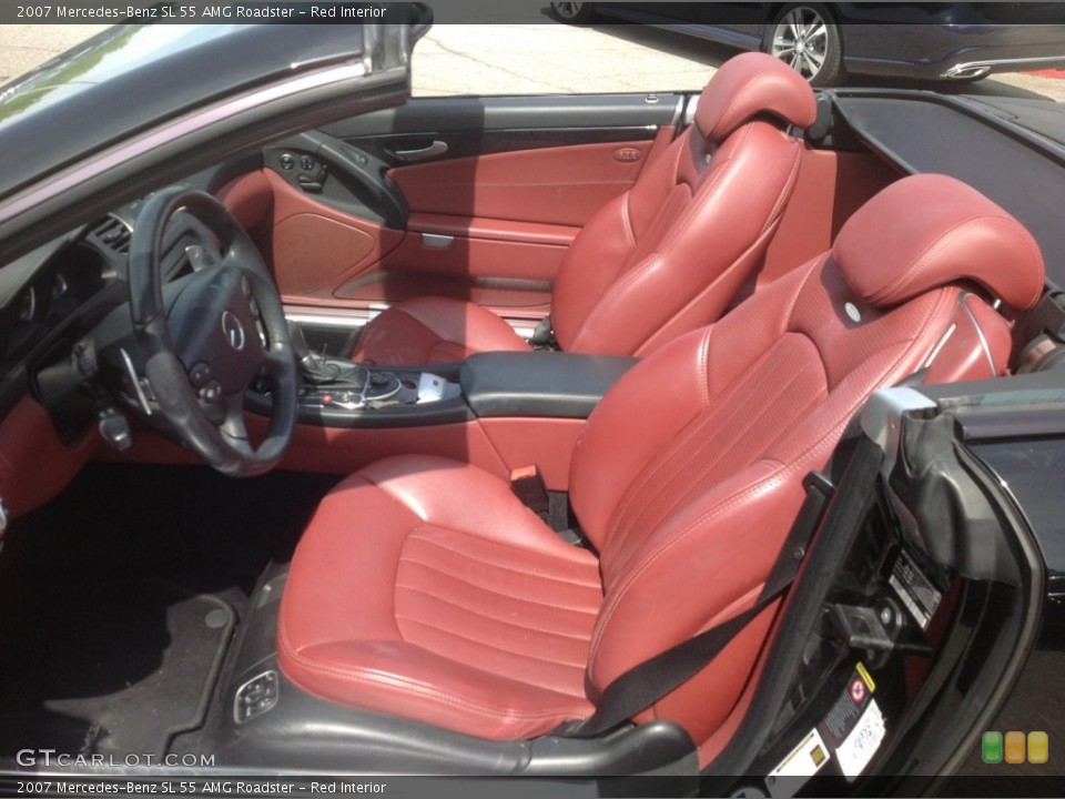 Red 2007 Mercedes-Benz SL Interiors