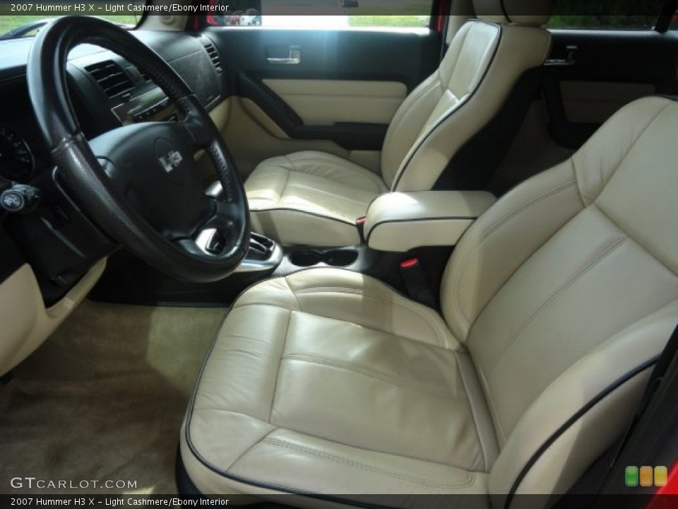Light Cashmere/Ebony Interior Photo for the 2007 Hummer H3 X #82885859