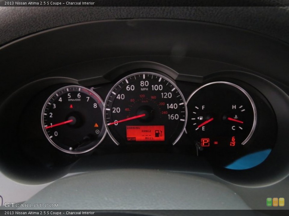 Charcoal Interior Gauges for the 2013 Nissan Altima 2.5 S Coupe #82886546