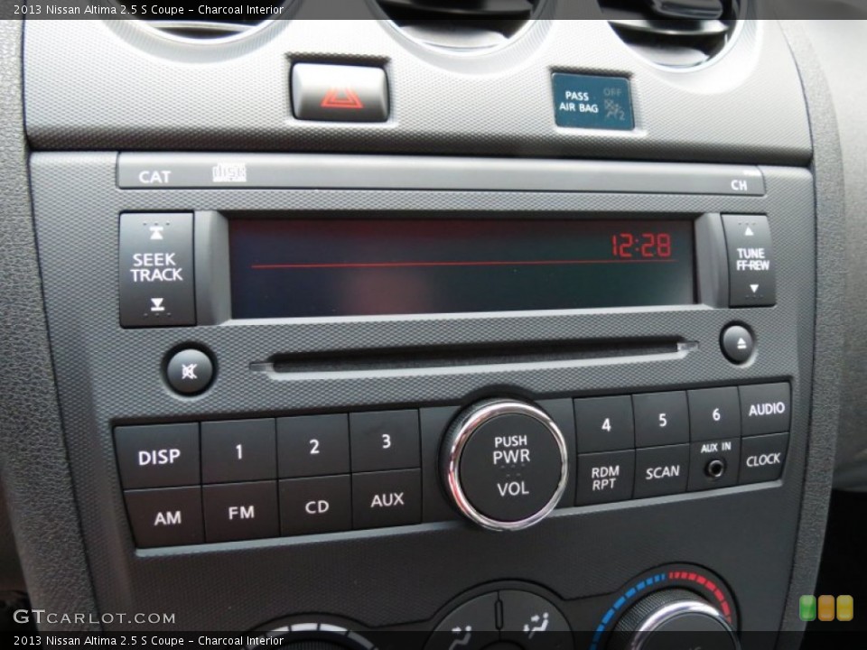 Charcoal Interior Audio System for the 2013 Nissan Altima 2.5 S Coupe #82886564