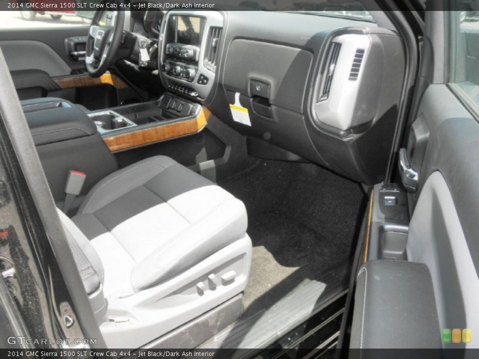 Jet Black/Dark Ash Interior Photo for the 2014 GMC Sierra 1500 SLT Crew Cab 4x4 #82888430