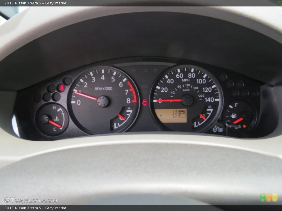Gray Interior Gauges for the 2013 Nissan Xterra S #82888595