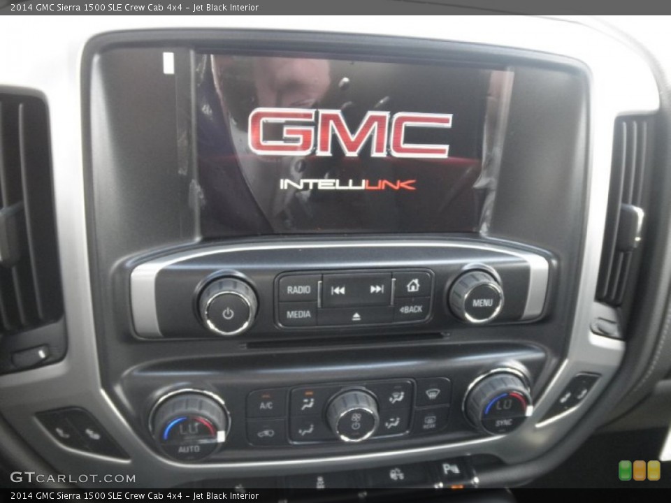 Jet Black Interior Controls for the 2014 GMC Sierra 1500 SLE Crew Cab 4x4 #82889434